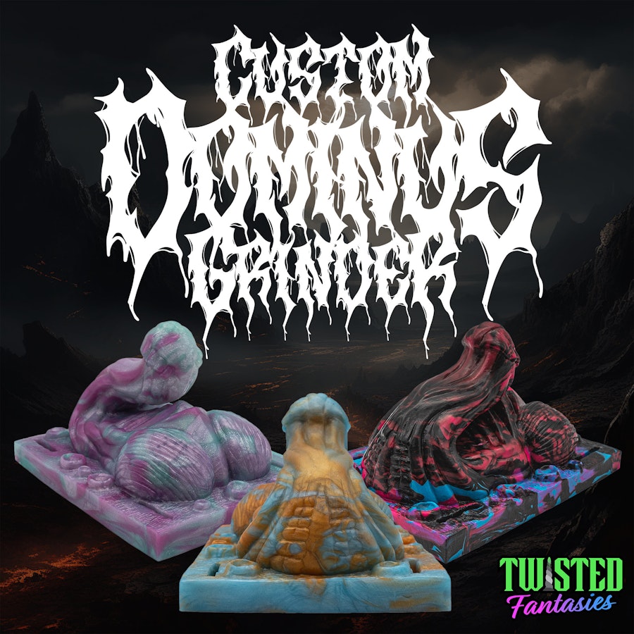 Custom DOMINUS the Knotted Demon Insertable Sex Grinder