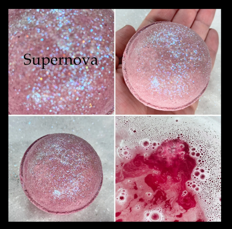Supernova - Warm Sweet Scent Bath Bomb photo