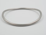 Talena collar - stainless steel, anatomically curved, not lockable Thumbnail # 210901
