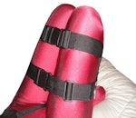 Thigh to Ankle Bondage Harness for Hogtie Ratchet Attachment (Nylon Webbing) Thumbnail # 212381