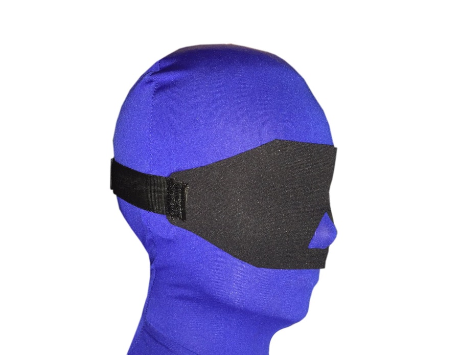 Neoprene or Darlex Blindfold (Soft, Nose Opening)