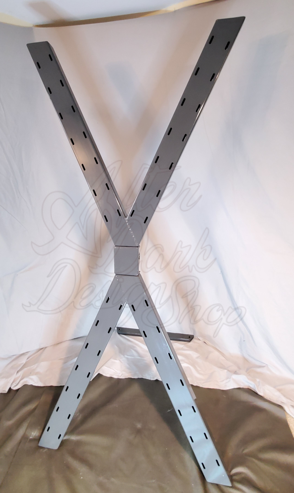HEAVY DUTY STEEL ST ANDREW'S CROSS / SPANKING BENCH - MODULAR - LIFETIME WARRANTY photo