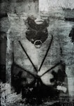 Submissive Fantasy - Framed Original Collage Artwork - BDSM Art by Roseanne Jones Thumbnail # 212933
