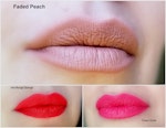 FLATTE MATTE - Red-Orange, Nude, Light Peachy Nude, Hot Pink-Coral - Matte Liquid Lipstick Thumbnail # 222665