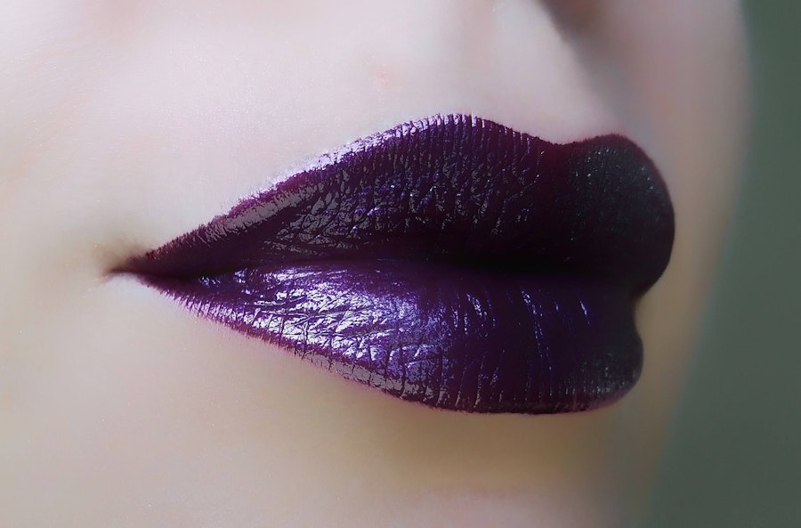 Lilith - Dark Purple Creamy Lipstick - Natural Gluten Free Fresh Handmade Cruelty Free Stain