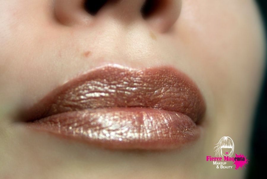 Golden Sandstone - Bronze/Gold Creamy Lipstick - Natural - Gluten Free - Fresh - Handmade