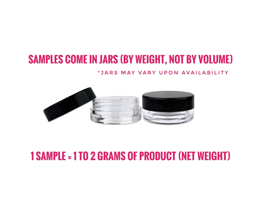 Samples of lipsticks and/or lip glosses in jars - 5, 10, 15 or 20 - You choose and provide names of products Image # 222469
