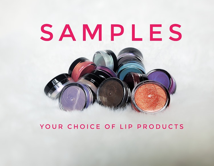 Samples of lipsticks and/or lip glosses in jars - 5, 10, 15 or 20 - You choose and provide names of products photo