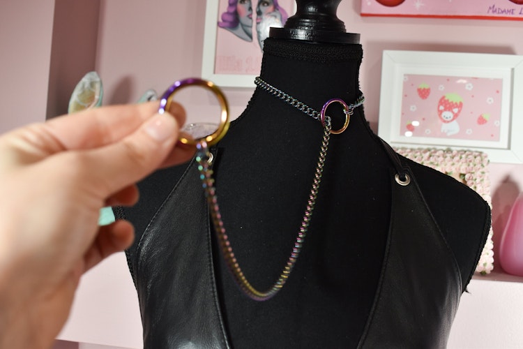 Rainbow Round Slip Chain / 25 Inches / Fashion Version photo