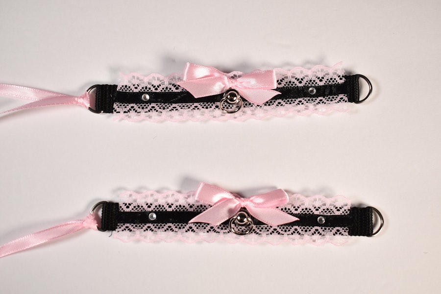 Pink Heart Cuffs Set Image # 225134