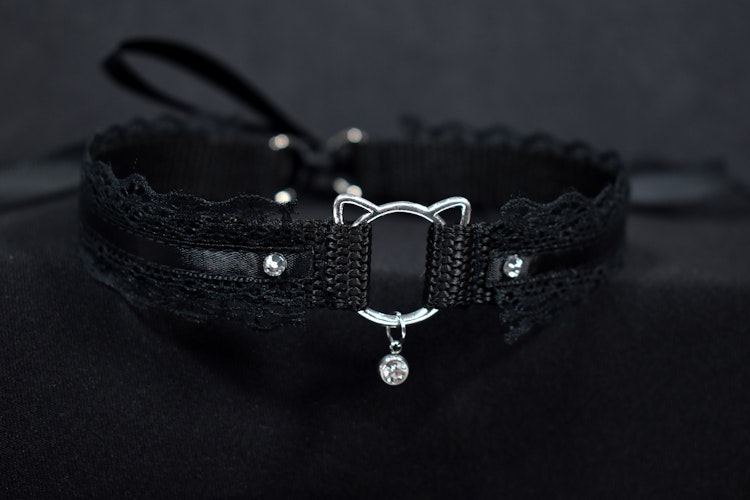 Black Kitty Choker photo