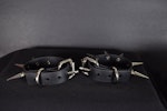 Biothane Spiked Set / Choker & Cuffs (Vegan Leather) Thumbnail # 224543