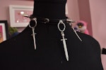 Swords Biothane Choker (Vegan Leather) Thumbnail # 224465