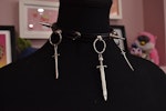 Swords Biothane Choker (Vegan Leather) Thumbnail # 224466