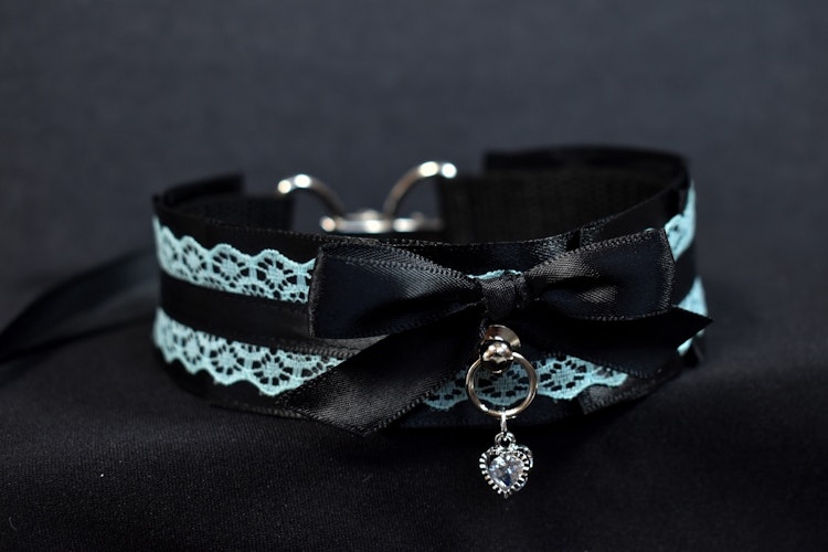 Minty Goth Choker photo