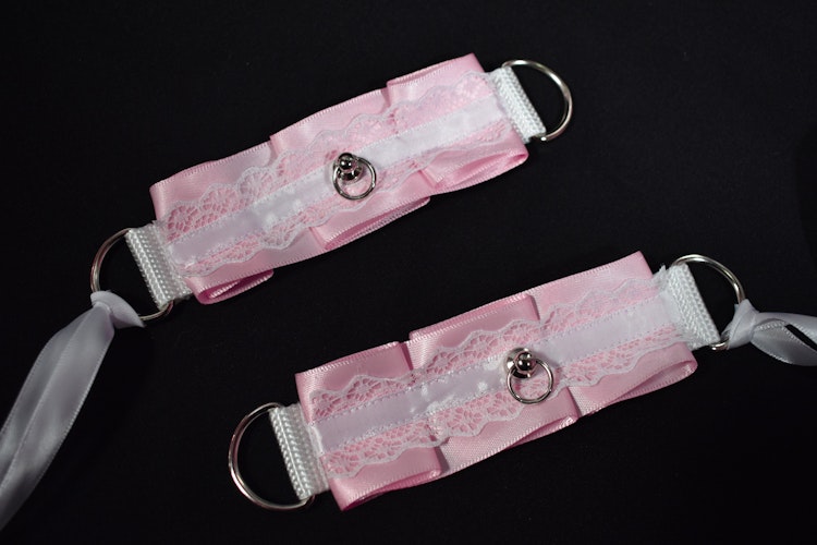 Light Pink Cuff Set photo