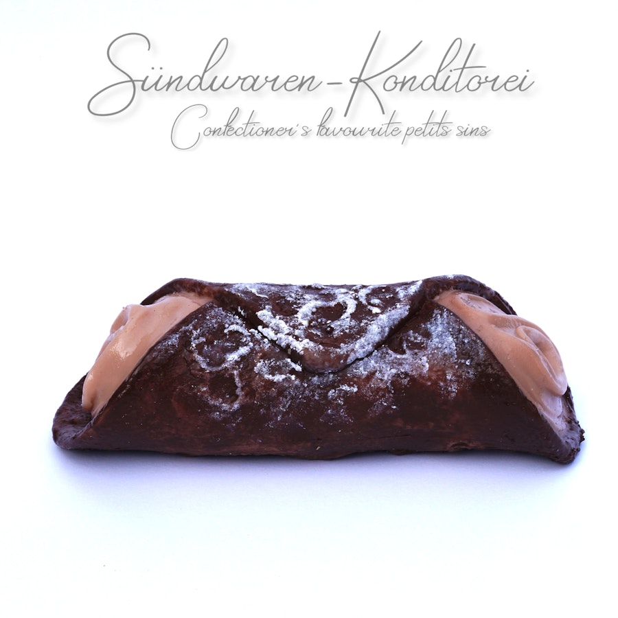 Cannolo Chocolate - supersoft, handmade stroker from Suendwaren-Konditorei Image # 227605