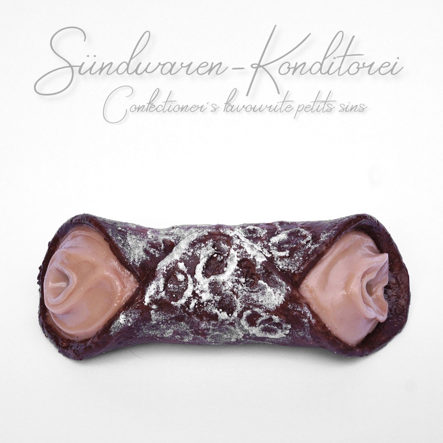 Cannolo Chocolate - supersoft, handmade stroker from Suendwaren-Konditorei Image # 227608