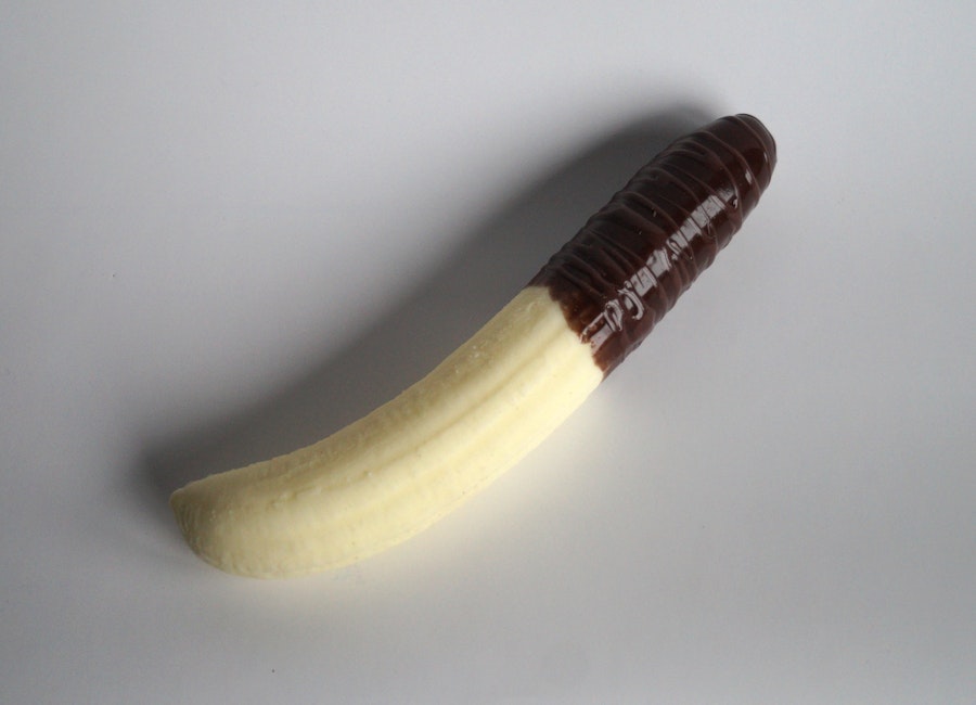 Big Chocolate Banana - handmade Custom Silicone Dildo by Suendwaren-Konditorei Image # 227619