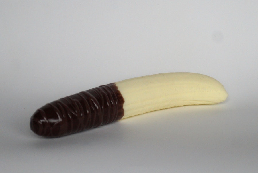Big Chocolate Banana - handmade Custom Silicone Dildo by Suendwaren-Konditorei Image # 227622