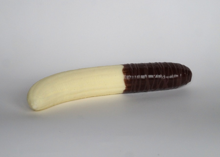 Big Chocolate Banana - handmade Custom Silicone Dildo by Suendwaren-Konditorei Image # 227624