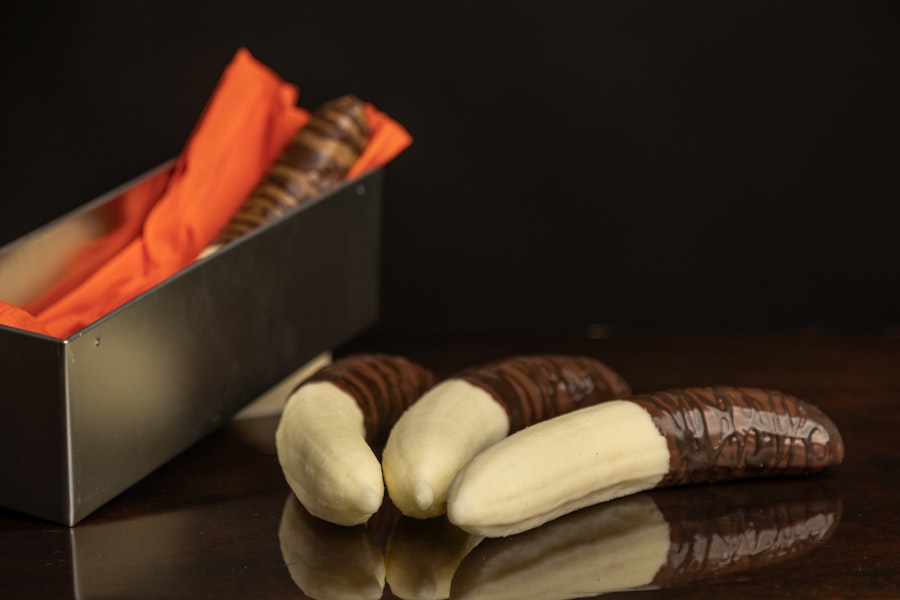 Chocolate Banana - handmade Custom Silicone Dildo by Suendwaren-Konditorei
