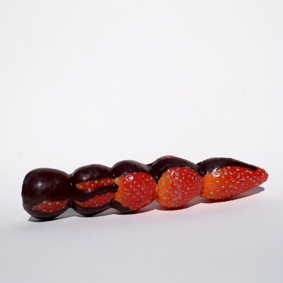 Strawberry feels forever - Strawberry fruit skewer with chocolate Image # 227644