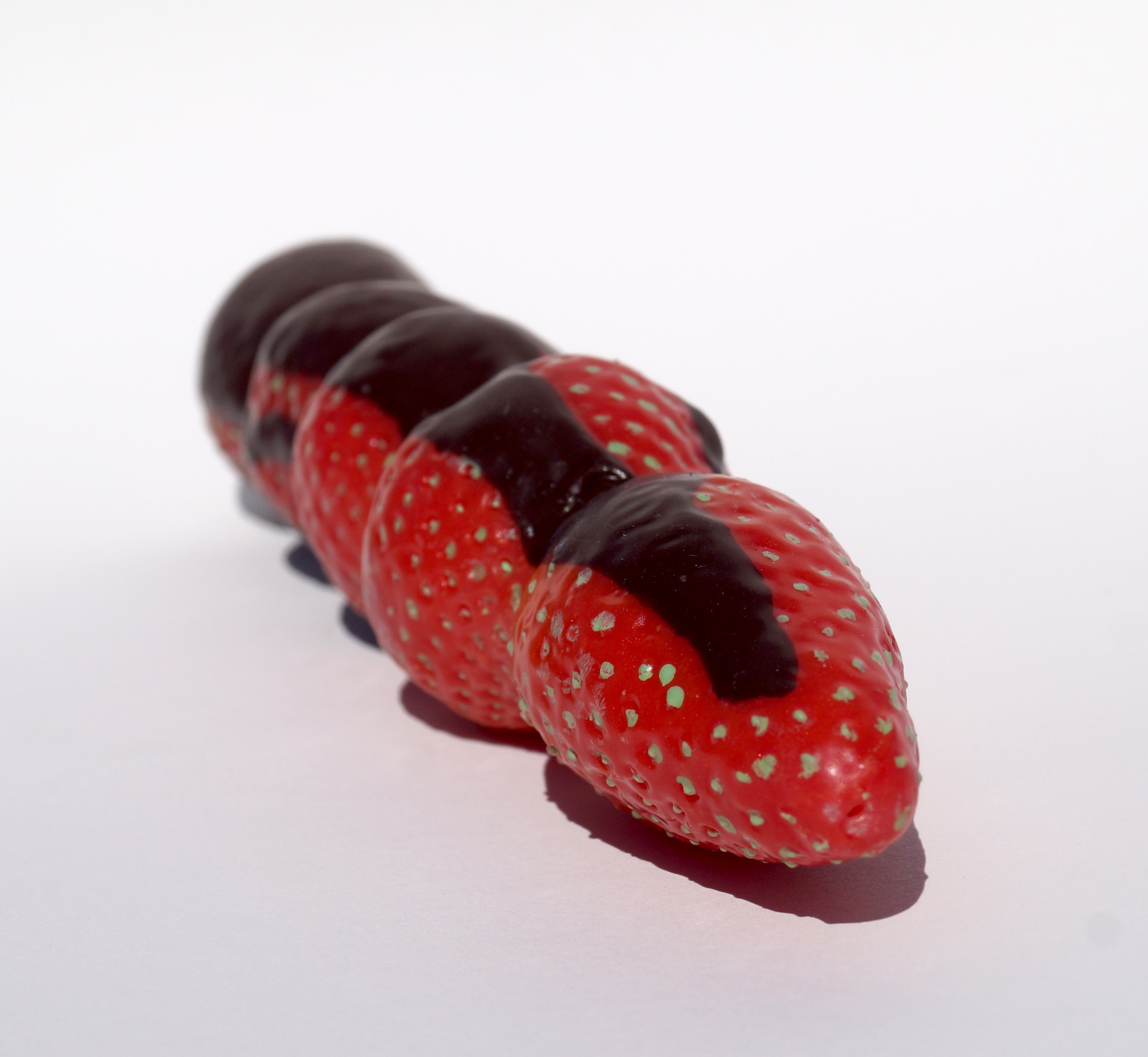 Strawberry feels forever - Strawberry fruit skewer with chocolate photo