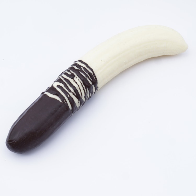 Very, very big Chocolate Banana! - handmade Custom Silicone Dildo by Suendwaren-Konditorei photo