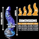 Cthulhu - Blend Color - Custom Fantasy Dildo - Silicone Monster Style Sex Toy Thumbnail # 19913