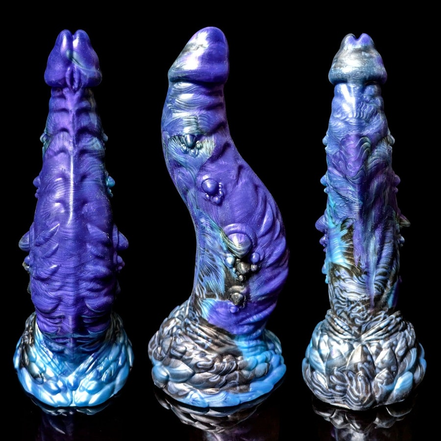 Cthulhu - Blend Color - Custom Fantasy Dildo - Silicone Monster Style Sex Toy Image # 19914