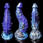 Cthulhu - Blend Color - Custom Fantasy Dildo - Silicone Monster Style Sex Toy Thumbnail # 19914