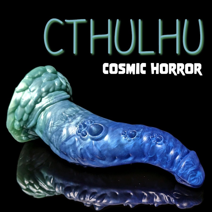 Cthulhu - Fade Color - Custom Fantasy Dildo - Silicone Monster Style Sex Toy