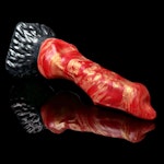 Cerberus - Signature Color - Custom Fantasy Dildo with Knot - Silicone Dog Style Sex Toy Thumbnail # 19712