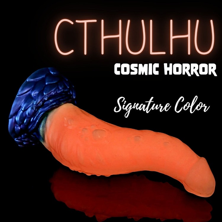 Cthulhu - Signature Color - Custom Fantasy Dildo - Silicone Monster Style Sex Toy photo