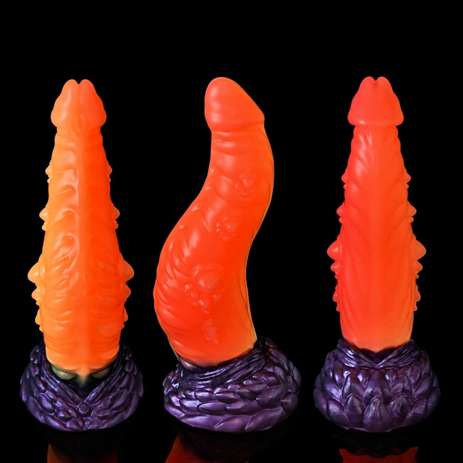 Cthulhu - Signature Color - Custom Fantasy Dildo - Silicone Monster Style Sex Toy Image # 19967