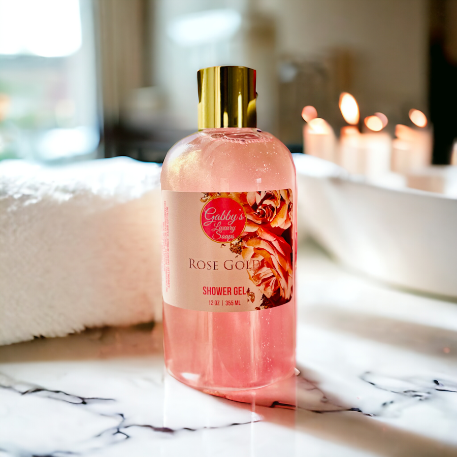Rose Gold Bath & Shower Gel