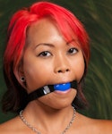Small 1.5" (38.1mm) Ball Gag, Medical Grade silicone material, for Adults Thumbnail # 20753