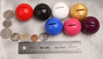 Medium-Small 1.75" (44.45mm) Ball Gag, Medical Grade silicone material, for Adults Thumbnail # 20838