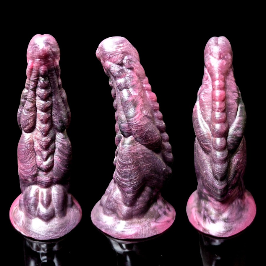 Xenu - Blend Color - Custom Fantasy Dildo - Silicone Alien Monster Style Sex Toy Image # 20391