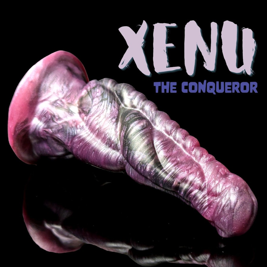 Xenu - Blend Color - Custom Fantasy Dildo - Silicone Alien Monster Style Sex Toy