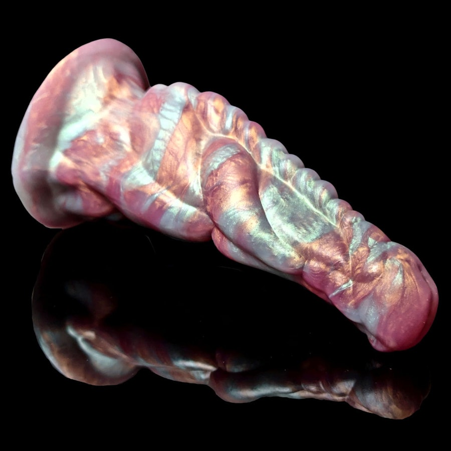 Xenu - Marble Color - Custom Fantasy Dildo - Silicone Alien Monster Style Sex Toy Image # 20419