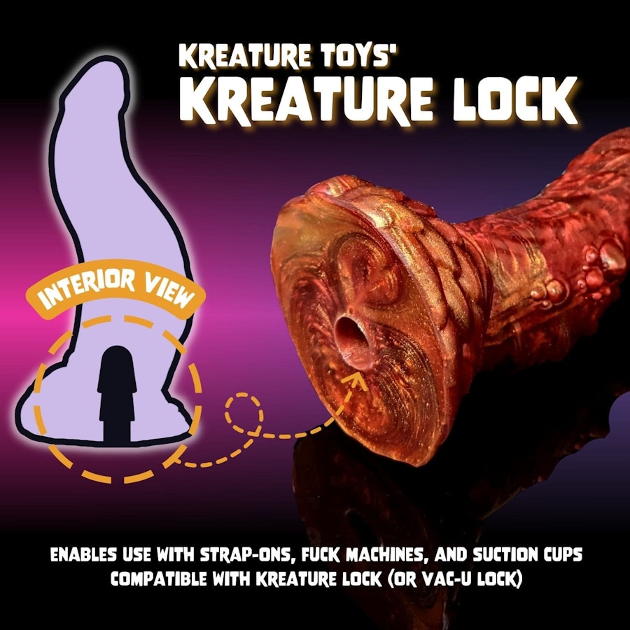 Kezax - Fade Color - Custom Fantasy Ribbed Dildo - Silicone Wizard Style Sex Toy Image # 20528