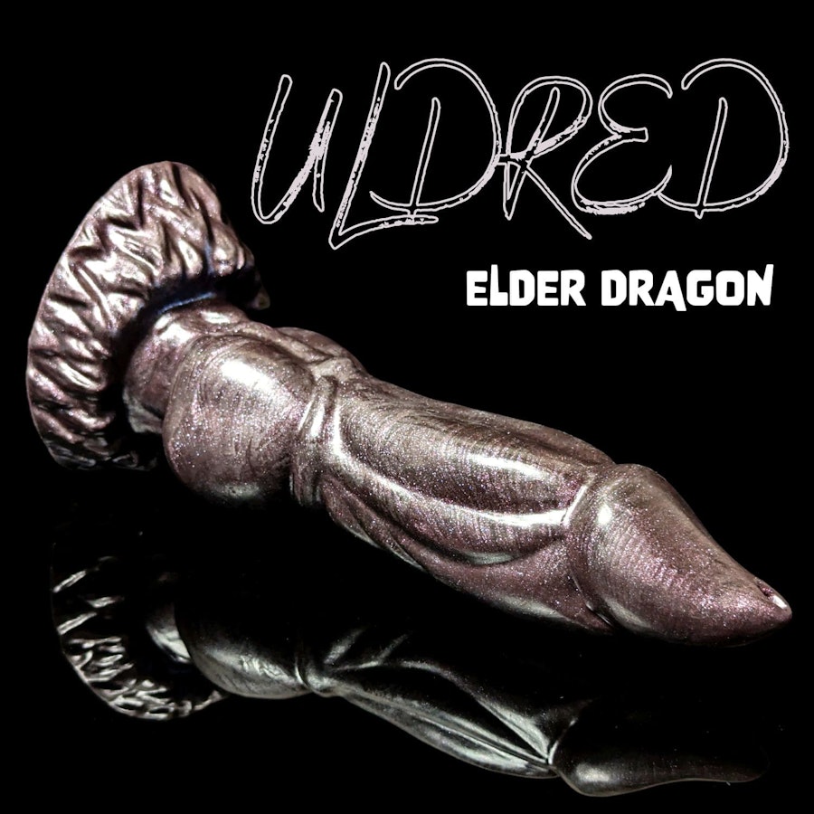 Uldred - Solid Color - Custom Fantasy Dildo with Knot - Silicone Dragon Style Sex Toy