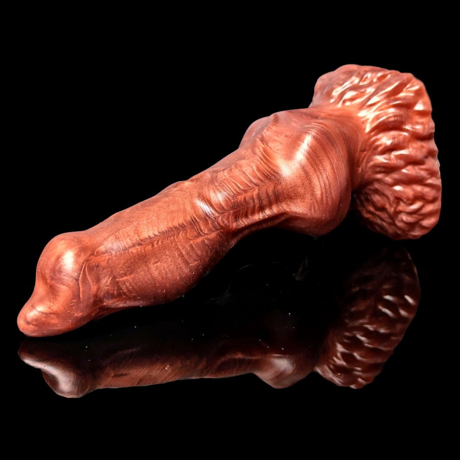 Cerberus - Solid Color - Custom Fantasy Dildo with Knot - Silicone Dog Style Sex Toy Image # 20582