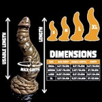 Cthulhu - Solid Color - Custom Fantasy Dildo - Silicone Monster Style Sex Toy Thumbnail # 20354