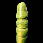 Kezax - Solid Color - Custom Fantasy Ribbed Dildo - Silicone Wizard Style Sex Toy Thumbnail # 20591