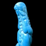 Xenu - Solid Color - Custom Fantasy Dildo - Silicone Alien Monster Style Sex Toy Thumbnail # 20457