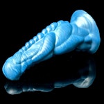 Xenu - Solid Color - Custom Fantasy Dildo - Silicone Alien Monster Style Sex Toy Thumbnail # 20454
