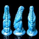 Xenu - Solid Color - Custom Fantasy Dildo - Silicone Alien Monster Style Sex Toy Thumbnail # 20456